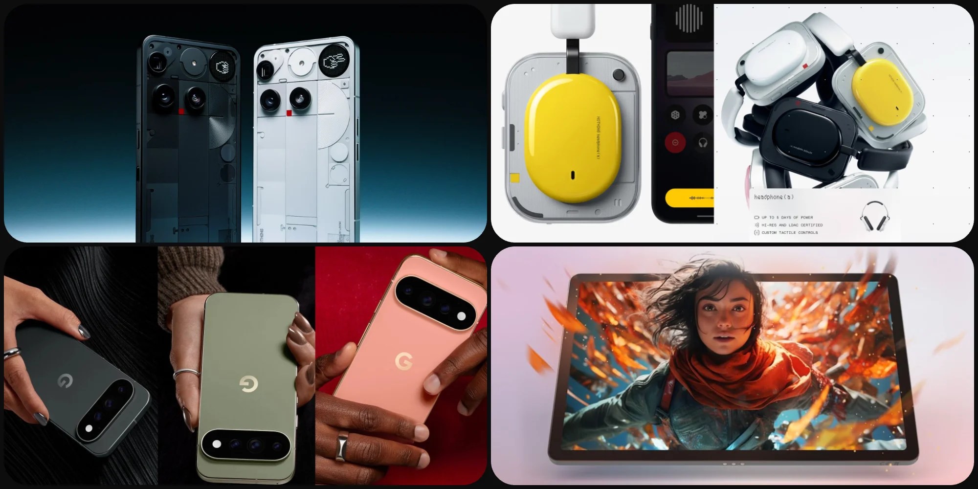 Скидки: Nothing Phone (3) со скидкой 280 долларов, Headphone (a) — со скидкой 40%, устройства Pixel 11 — со скидкой до 365 долларов, Lenovo Idea Tab за 142 доллара и многое другое