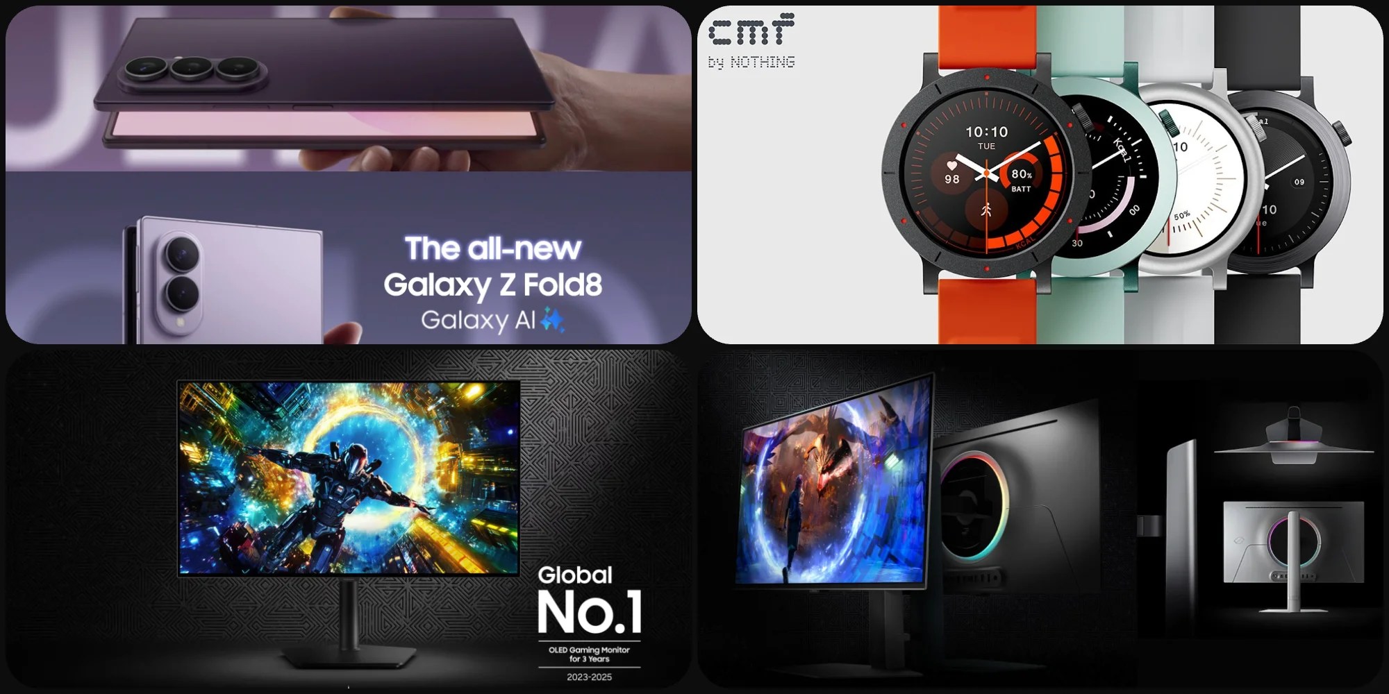 Скидки: Galaxy Z Fold 8/Ultra — экономия до 570 долларов и более, CMF Watch 3 Pro за 59 долларов, наушники от 20 долларов и другие предложения