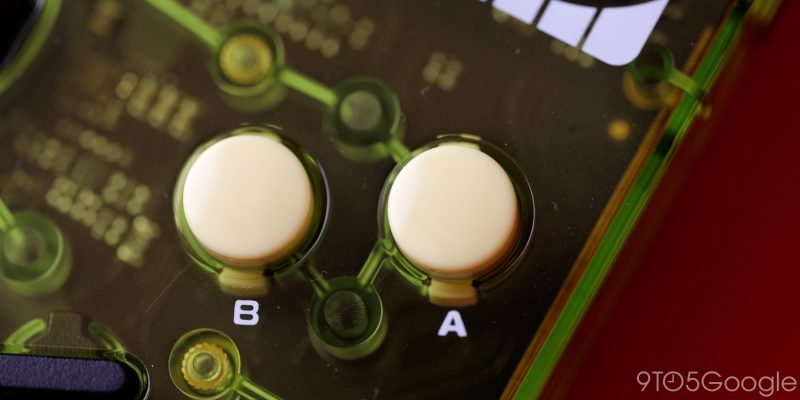 Chromatic Transparent A and B buttons