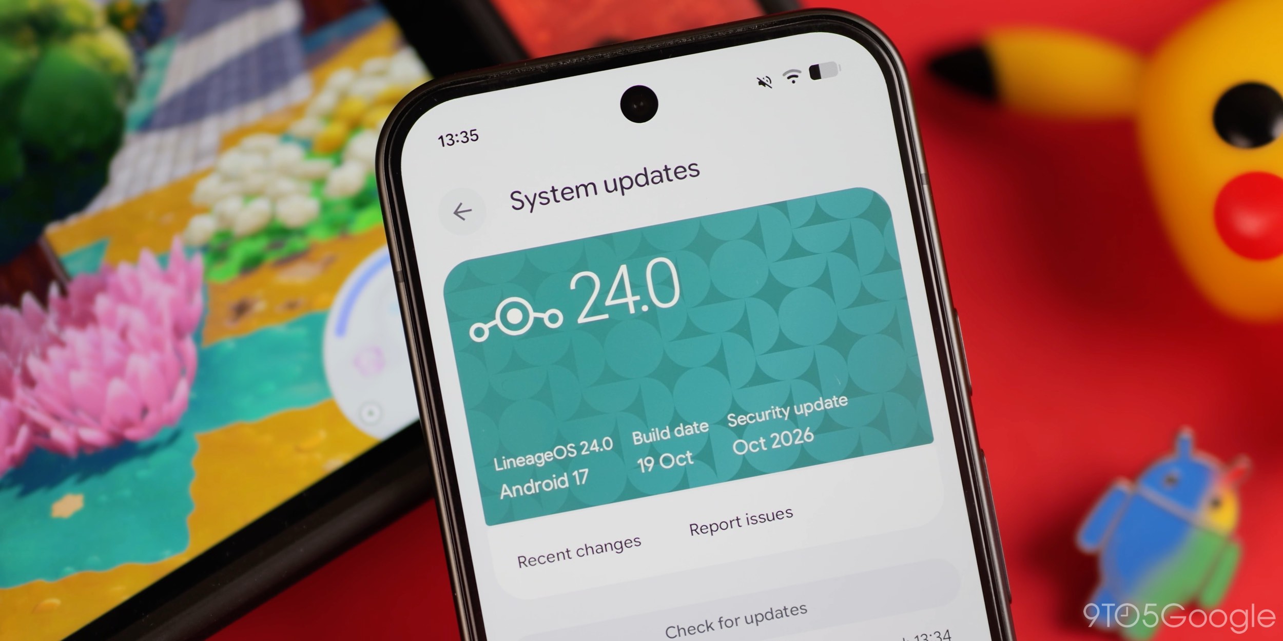 lineageos 24 improved system update panel