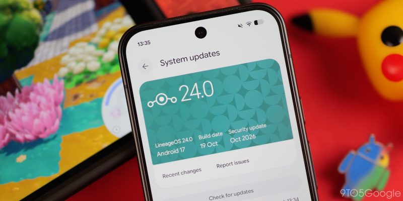 lineageos 24 improved system update panel