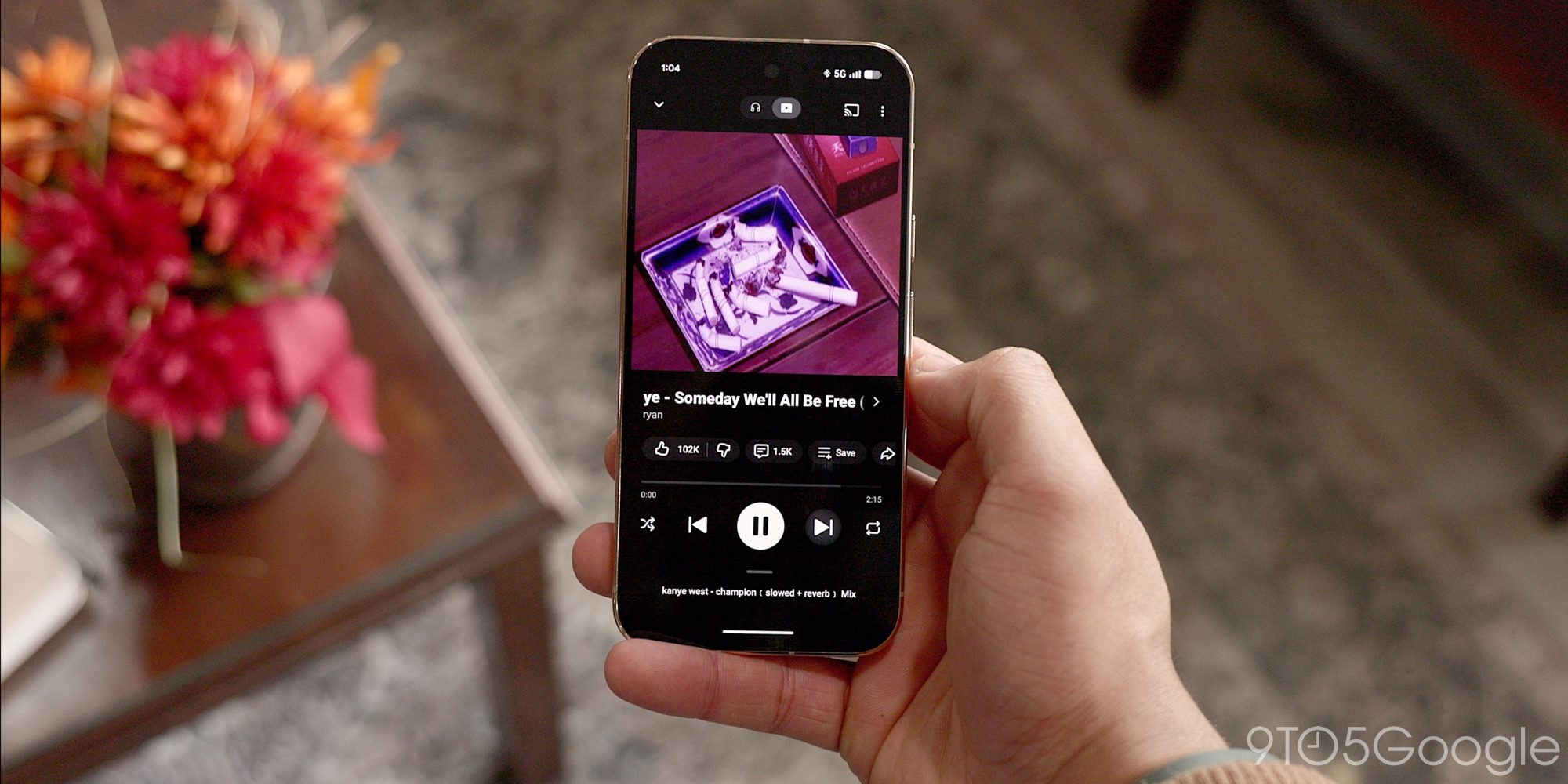YouTube Music внедряет метки ИИ на экране «Сейчас играет»