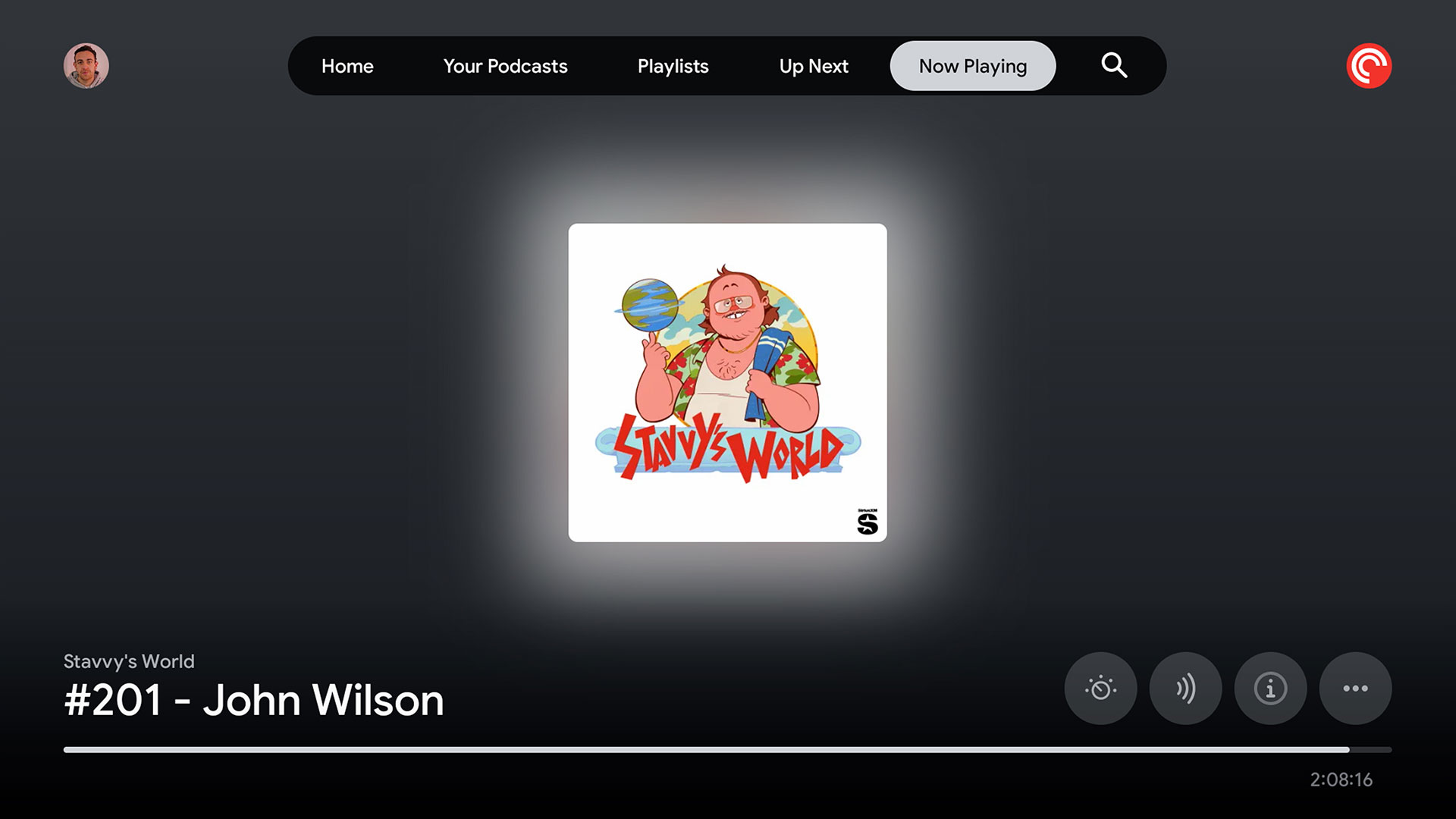 pocket casts android tv