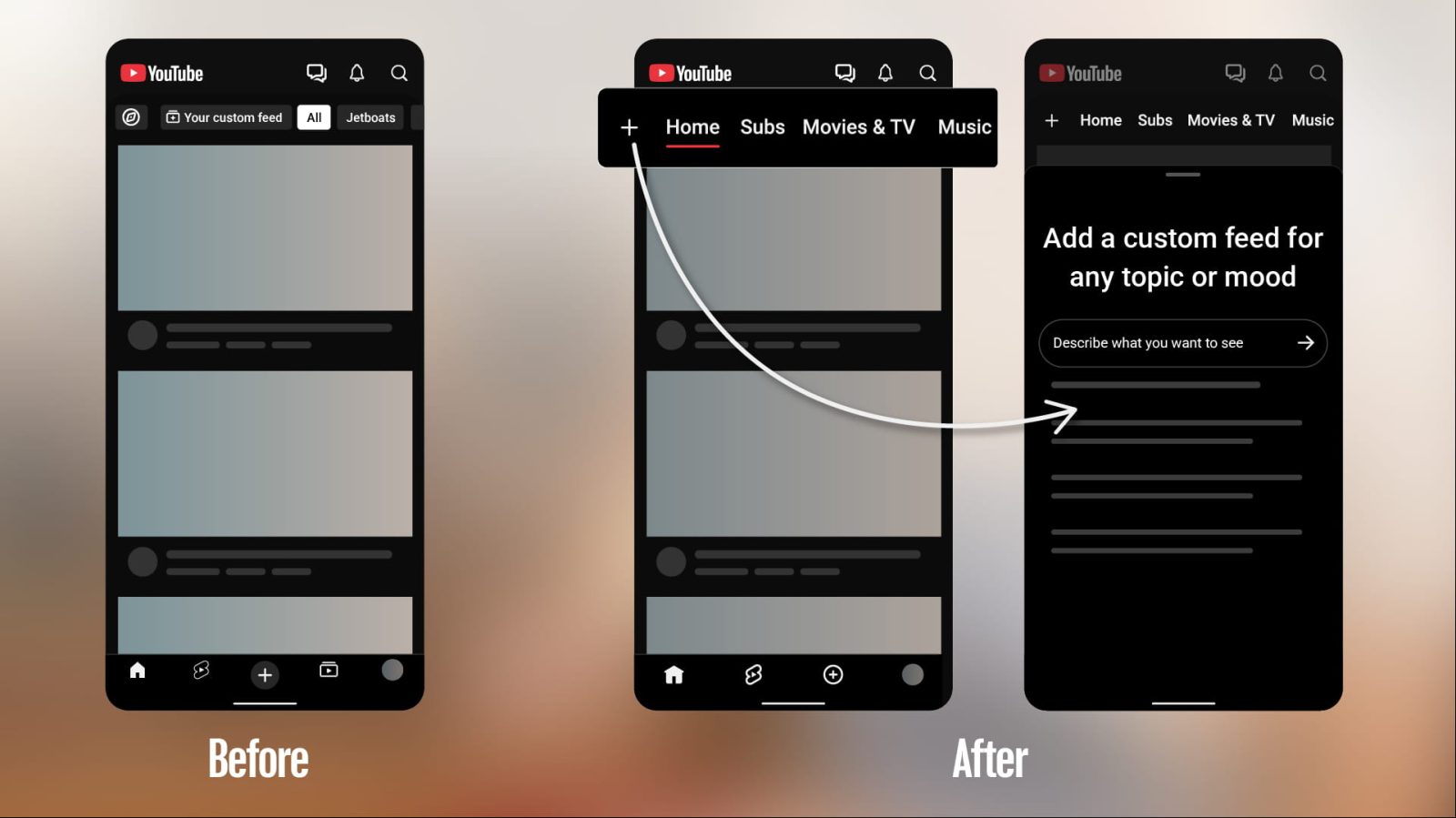 YouTube удаляет вкладку «Подписки» на нижней панели Android и iOS почти десять лет спустя
