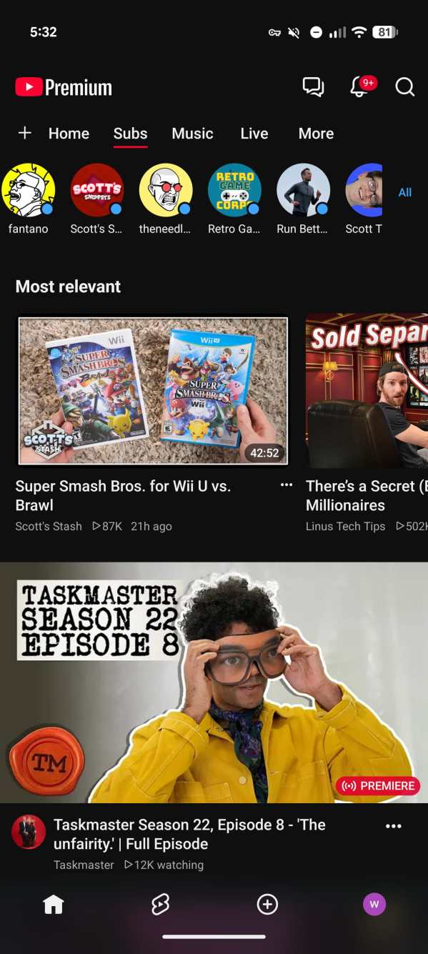 New YouTube Layout