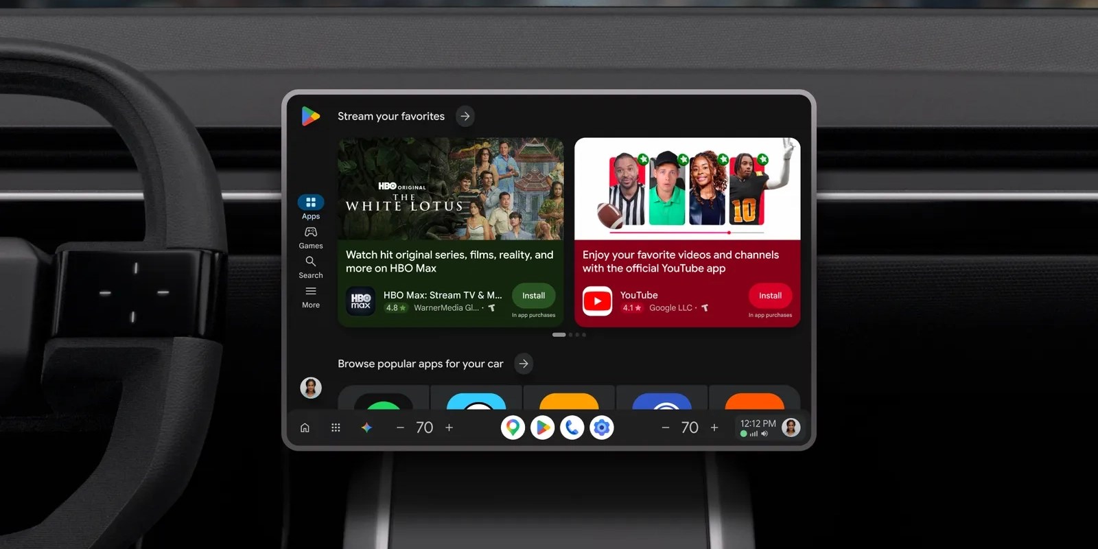 YouTube bringing automatic background play to Android Automotive cars
