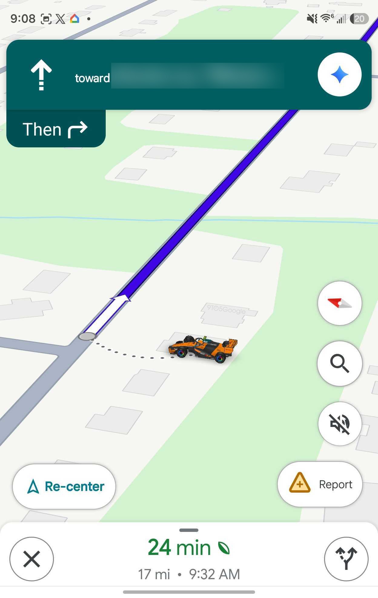 Google Maps now lets you turn your car into a McLaren F1