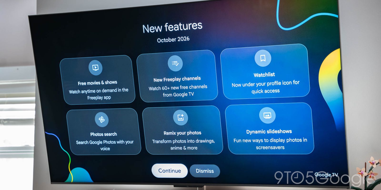 Google TV shows off its ‘new’ features in fullscreen roundup when you turn on your TV [Gallery]