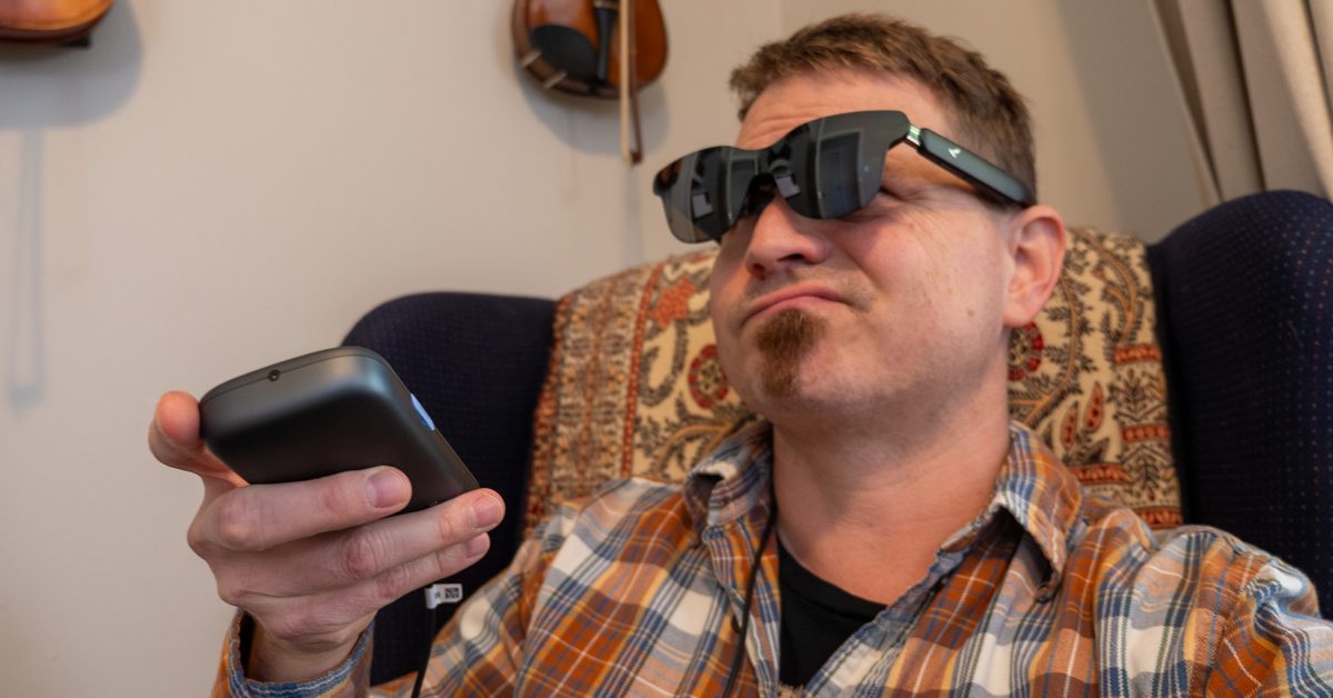 Google TV powers the RayNeo Pocket TV Pro glasses, and that’s exactly the problem